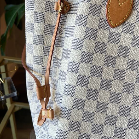 LOUIS VUITTON Damier Azur Neverfull MM - Picture 11 of 16